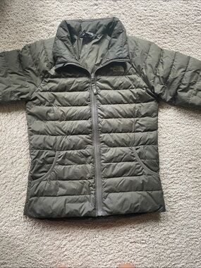 The North Face Olive Quilted Lightweight Jacket